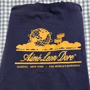 Aime Leon Dore Navy Crewneck Sweater